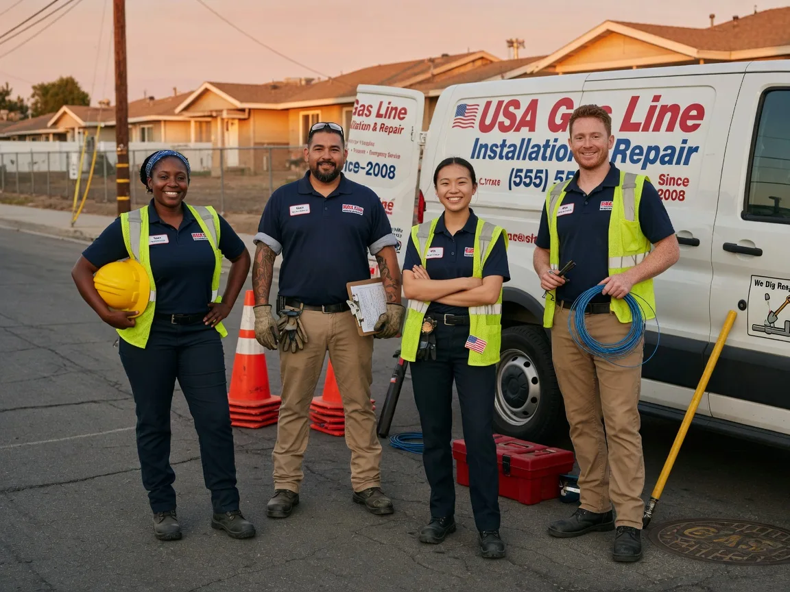Gas Line Installation company in Ballico, CA